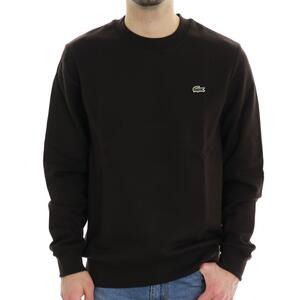 FELPA BASIC LACOSTE MARRONE